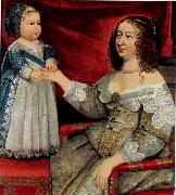 unknow artist Louis XIV and Anne of Austria France oil painting artist